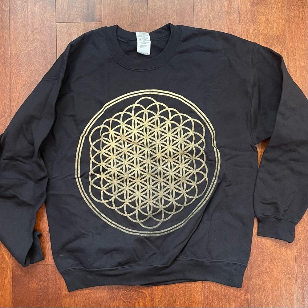 Bring Me the Horizon Band Crewneck Sweatshirt, Warped Tour, 2000s, Large NWOT